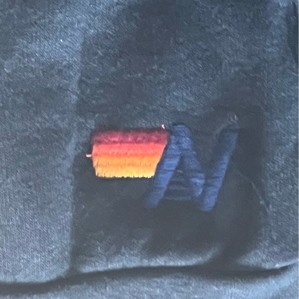 Aviator Nation Charcoal Sweatshirt with Rainbow Logo - Picture 7 of 9